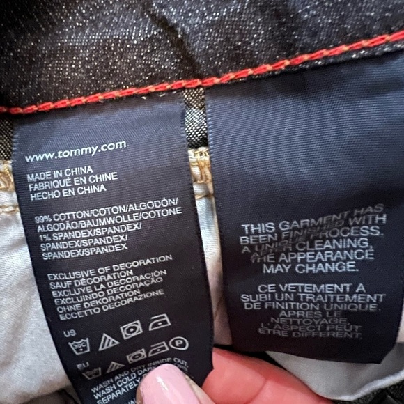 Tommy Hilfiger - Light Wash Denim Blue Skirt - Picture 4 of 4